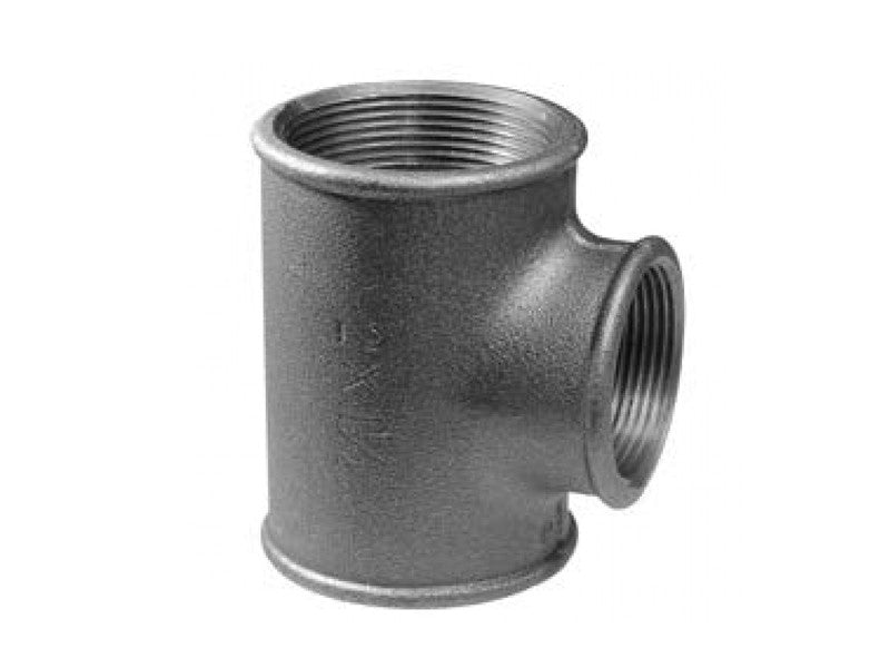 1"-3/4"-1" FEKETE T-IDOM BM