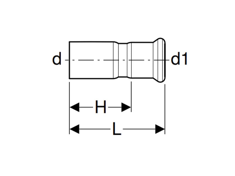 GEBERIT MAPRESS 54-22 KB SZŰKÍTŐ