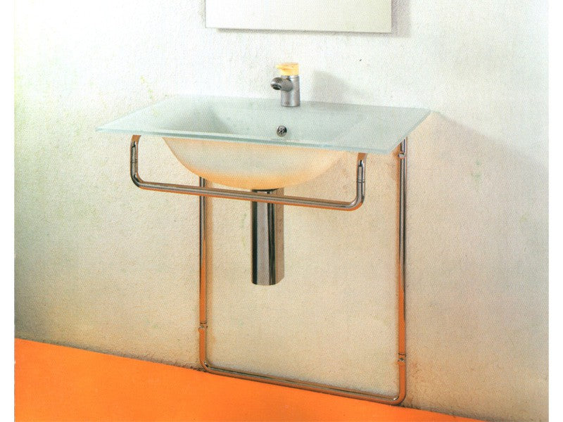 ÜVEGMOSDÓ SZETT BROWN, 80X50, ÁLLÓ, TARTÓ+TÜKÖR 3DB