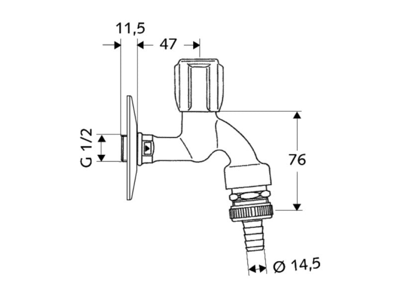 SCHELL KIFOLYÓSZELEP COMFORT