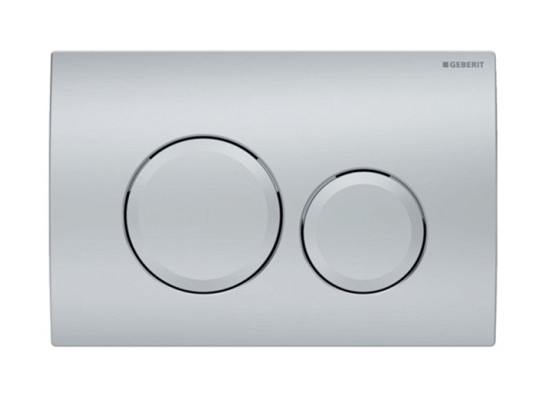 GEBERIT NYOMÓLAP DELTA 20 MATT KRÓM BASIC 2 MENNYISÉGES