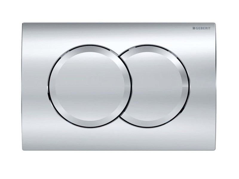 GEBERIT NYOMÓLAP DELTA 01 FÉNYES KRÓM BASIC 2 MENNYISÉGES