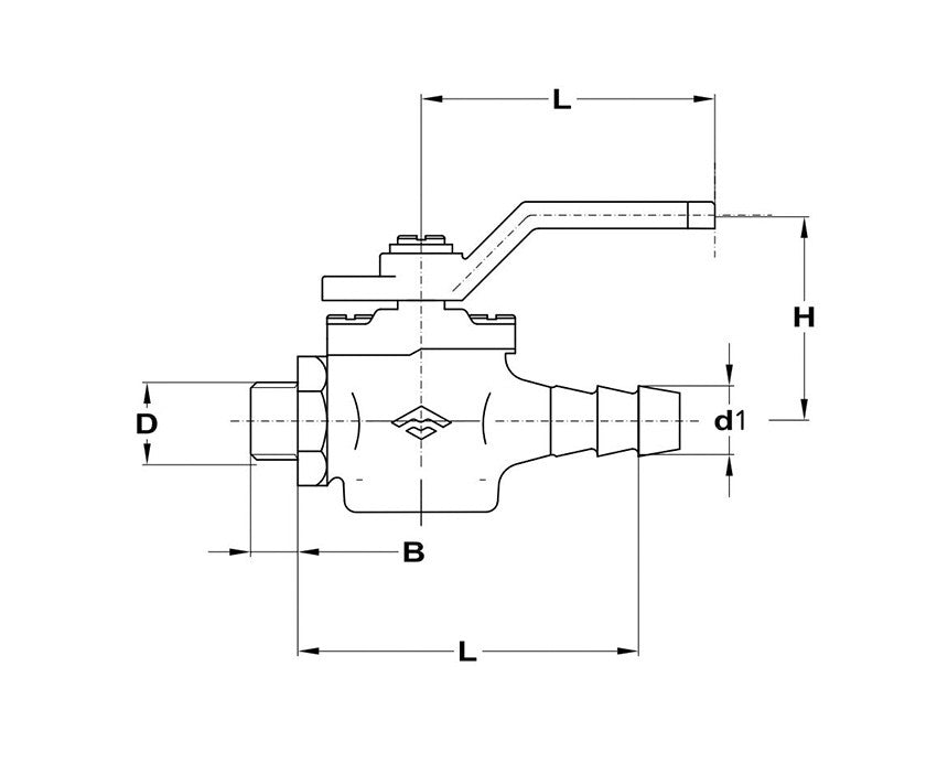 MOFÉM 1/2" LABOR GÖMBCSAP