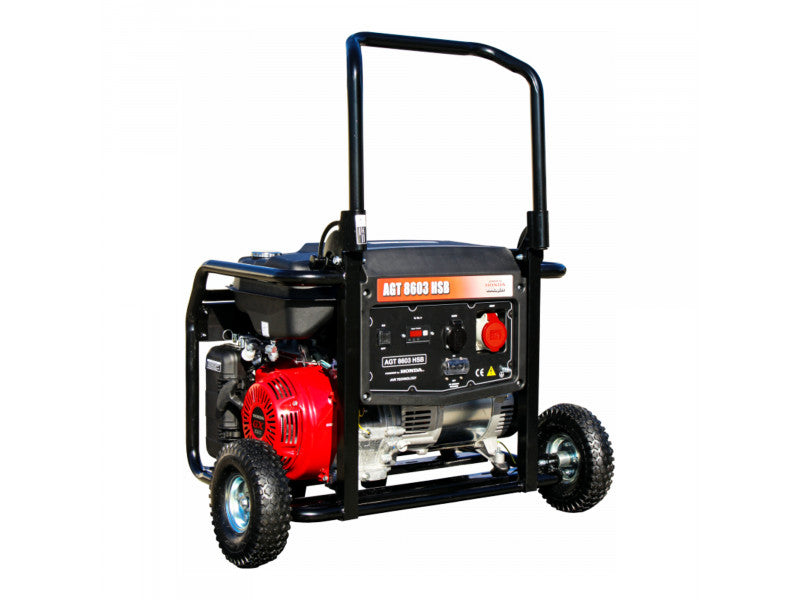 AGT 8603 HSB TTL áramfejlesztő (HONDA GX390, AVR) +ajándék szállítókerék!