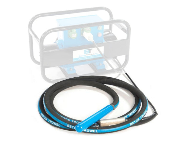 BETONTROWEL nagyfrekvenciás betonvibrátor fej+tengely (50mm-5m) KIFUTÓ