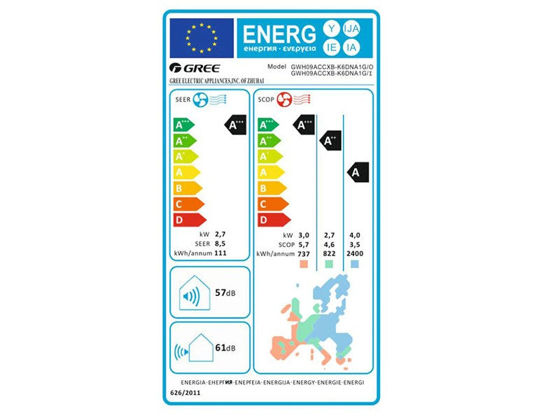 GREE COMFORT PRO SPLIT KLÍMA 2,7 KW WIFI