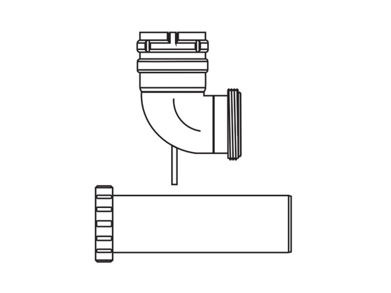 ALMEVA FLEX TALPAS BEKÖTŐ KÖNYÖK TOLDÓCSŐVEL 80 FLEX-PPH