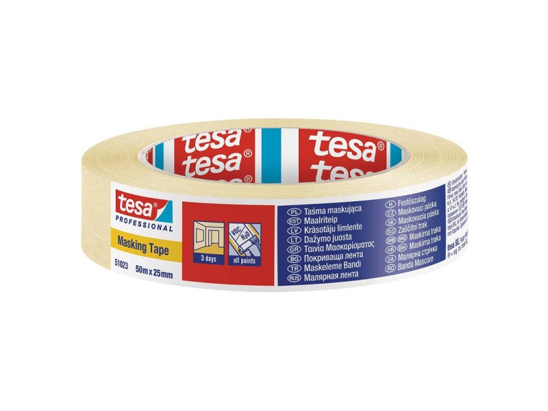 TESA FESTŐSZALAG ECONOMY 60C-IG HŐÁLLÓ 50M : 25MM