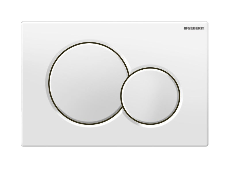 GEBERIT NYOMÓLAP SIGMA 01 FEHÉR