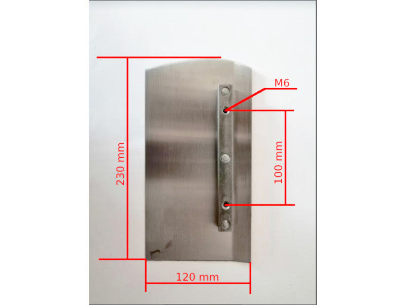 BETONTROWEL glettelő lapátkészlet (600 mm, 4 db, kerekített)