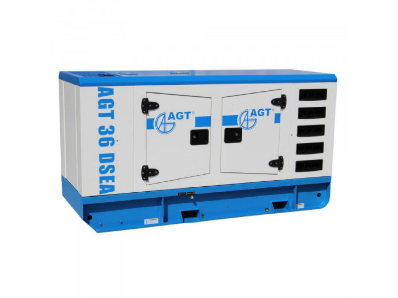 AGT 36 DSEA dízel AVR áramfejlesztő 400V-36 kVA, hangszigetelt burkolat