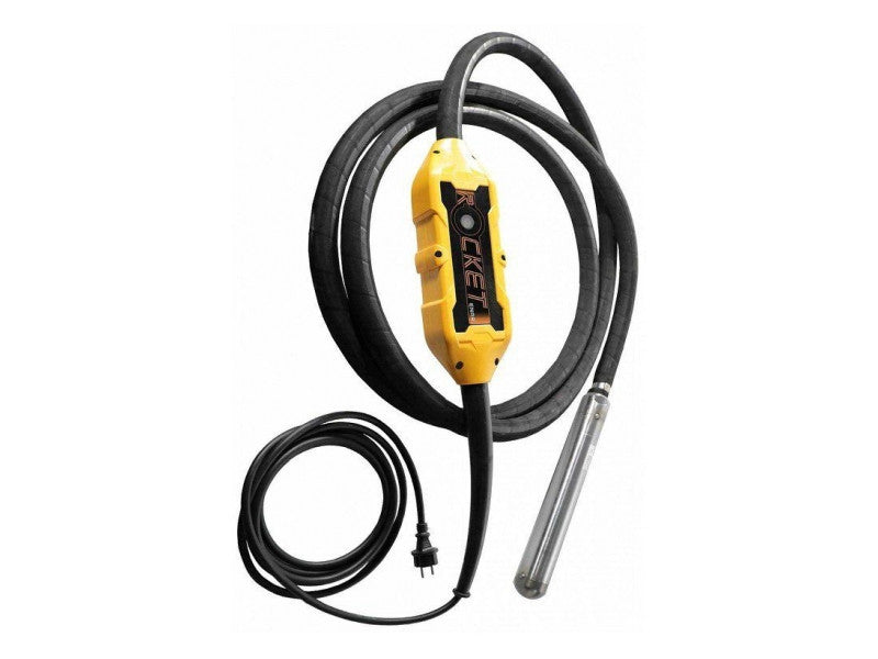 ENAR ROCKET nagyfrekvenciás betonvibrátor szett (5 m tengely+38mm fej)0,75 kW, 5m kábel, 230V