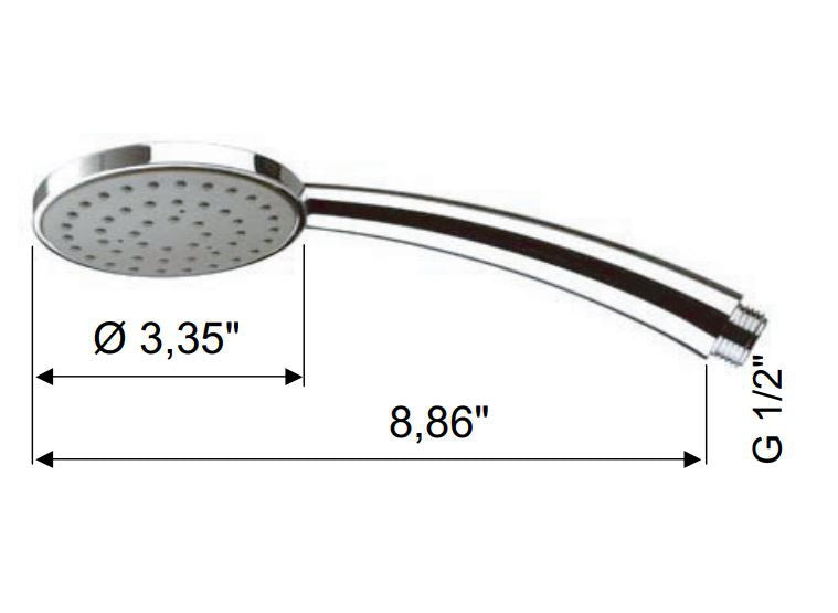 REMER ZUHANYFEJ 317MR 1 FUNKCIÓS