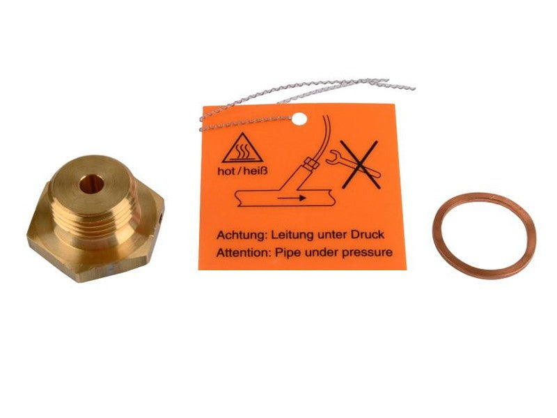 SIEMENS ÁTALAKÍTÓ ADAPTER DIREKT MERÜLÉSI ÉRZÉKELŐHÖZ M10X1-G1/2" RÉZ