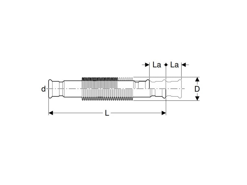 GEBERIT MAPRESS 22 AXIÁLIS KOMPENZÁTOR !!