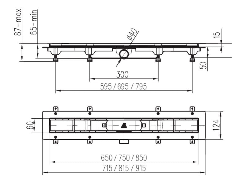 LIV ZUHANYFOLYÓKA 650 P STANDARD, BURKOLHATÓ, 650MM