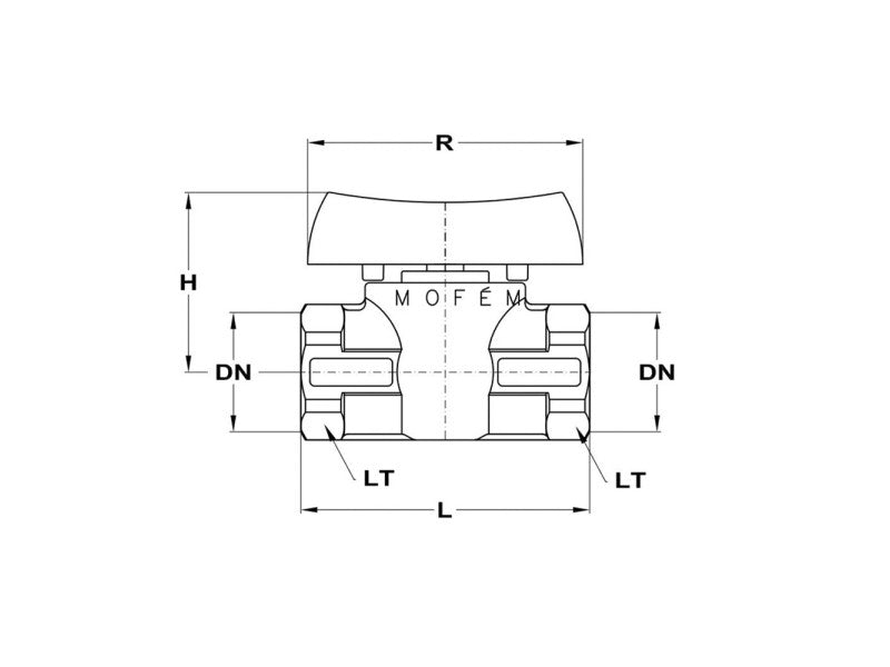 MOFÉM 3/4" BB FLEXUM GÁZ GOLYÓSCSAP 7/#