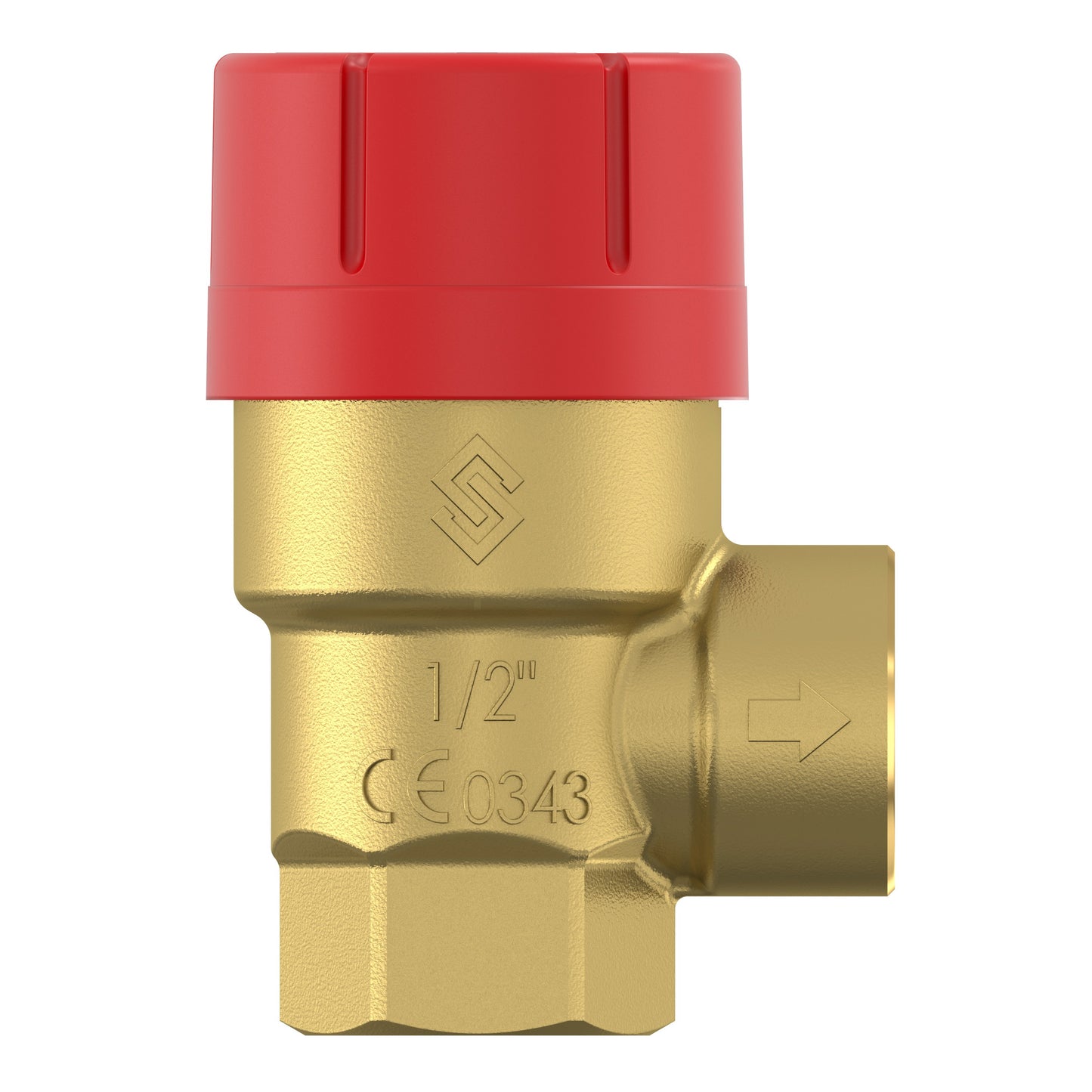 FLAMCO PRESCOR 1/2"X1/2" BIZTONSÁGI SZELEP 1,5 BAR