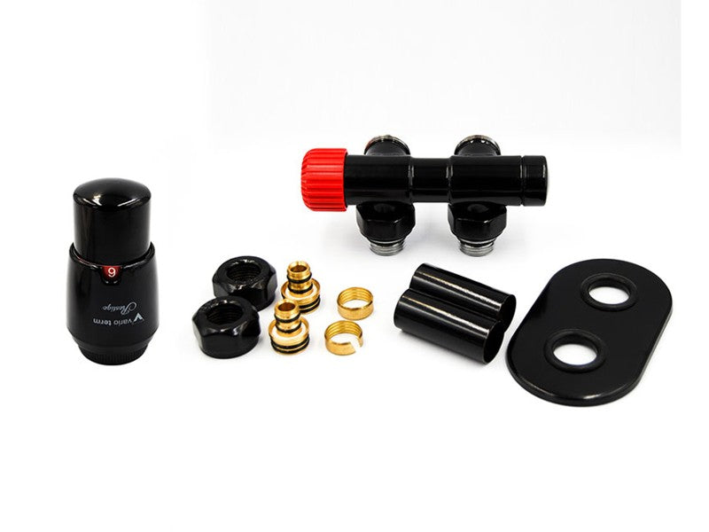 RADECO VARIOTERM TWINS SZELEP FÉNYES FEKETE JOBBOS PEX