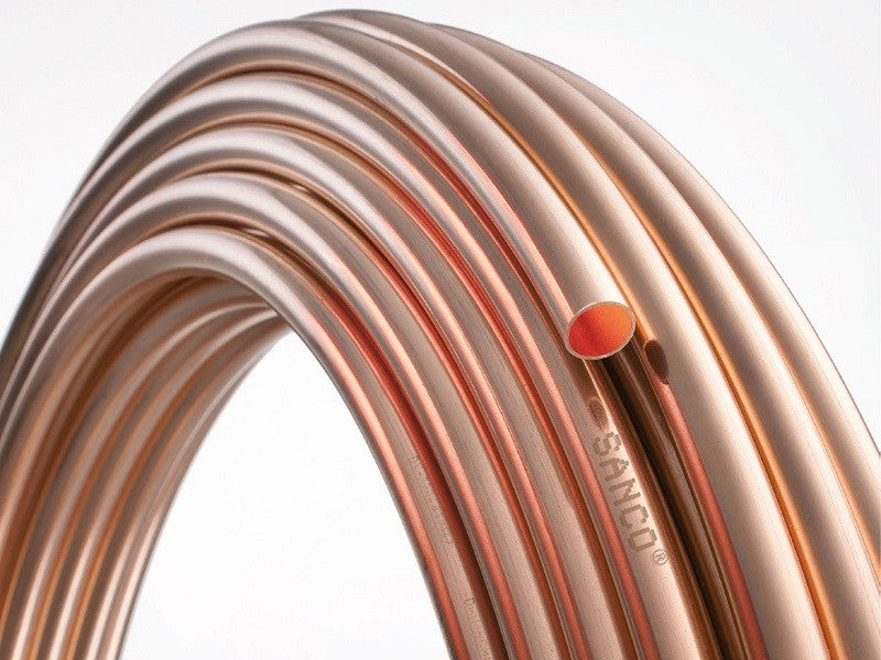 18X1 KS TISZTÍTOTT RÉZCSŐ LÁGY 25M/TEKERCS