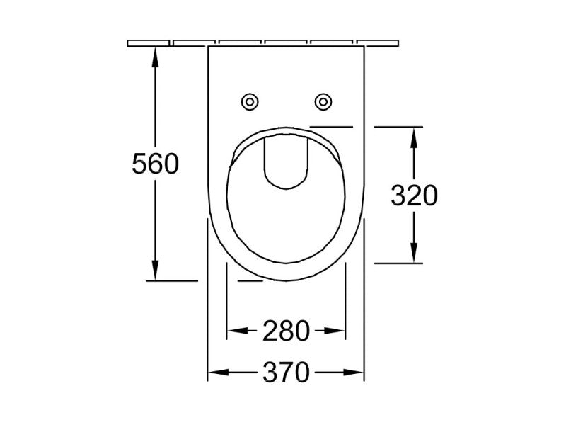 VILLEROY & BOCH SUBWAY 2.0 OVÁLIS, HÁTSÓS, MÉLYÖLÍTÉSŰ, PEREM NÉLKÜLI FALI WC + ÜLŐKE