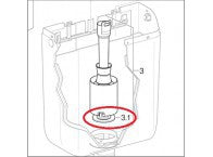 GEBERIT TÖMÍTÉS ÖBLÍTŐSZELEPHEZ D64 AP112,AP116