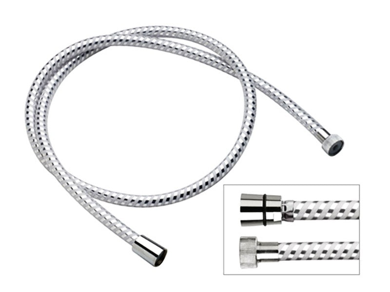 REMER ZUHANYGÉGECSŐ 150CM MŰANYAG, KRÓM CSÍK