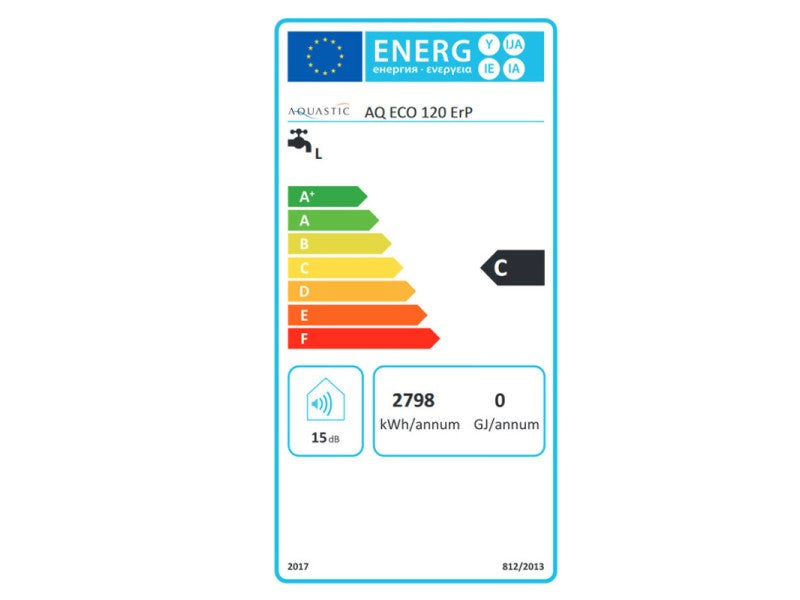 HAJDU VILLANYBOJLER AQ ECO 120 ERP AQUASTIC 120L AQ120