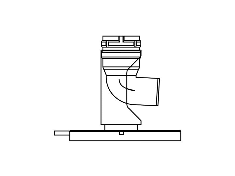 ALMEVA FLEX BŐVÍTŐS TALPAS BEKÖTŐ KÖNYÖK FLEX 87° 60/80 FLEX-PPH