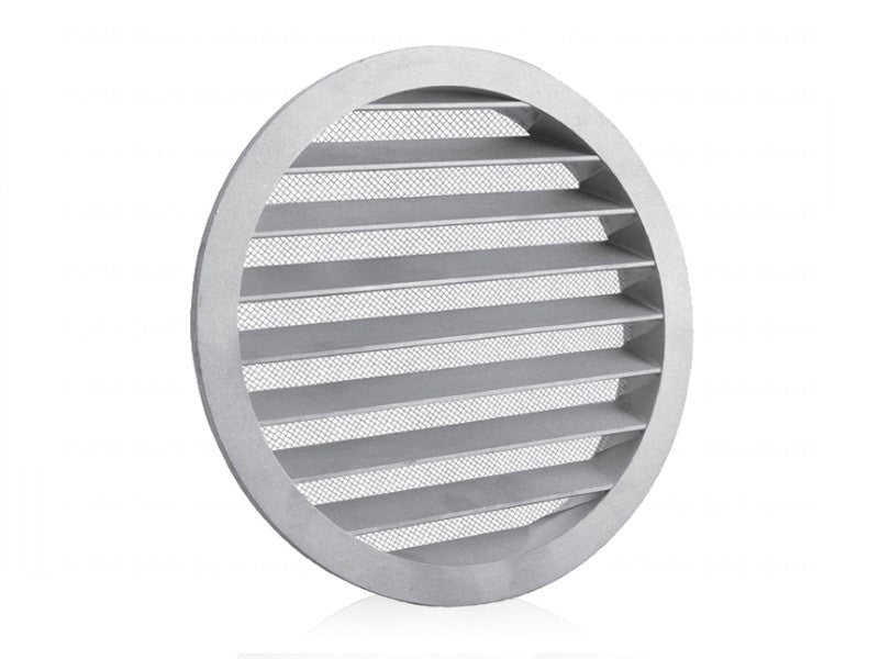 ALNOR ALUMINIUM LÉGBEVEZETŐ ÉS KIFÚVÓ IDOM, ROVARHÁLÓVAL, D200