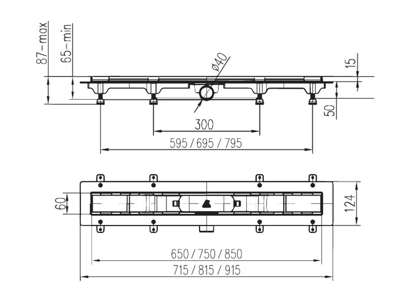 LIV ZUHANYFOLYÓKA 750 P ENERGY, 750MM