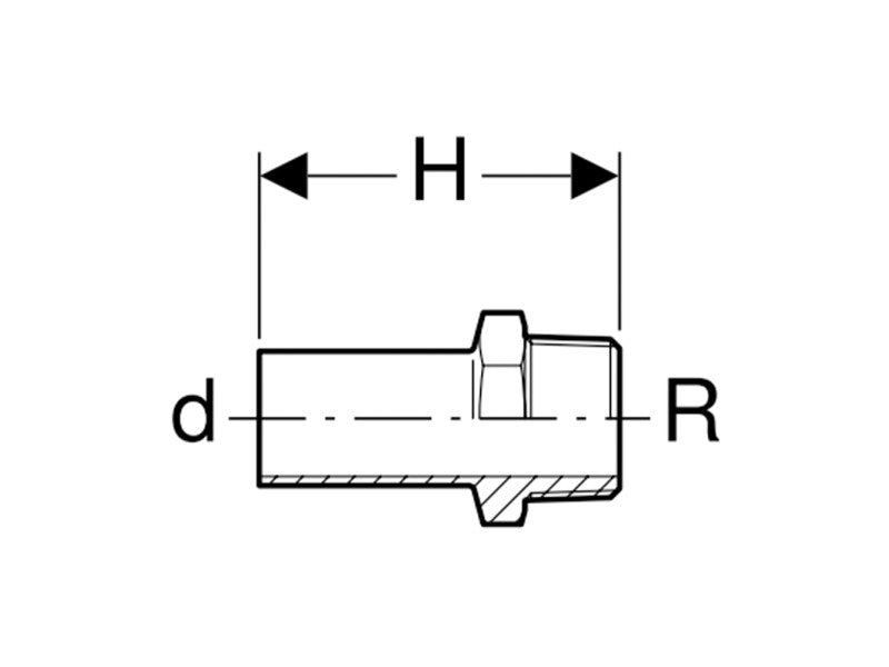 GEBERIT MAPRESS 28-1" KM ÁTMENETI IDOM, SIMA CSŐVÉGGEL !!