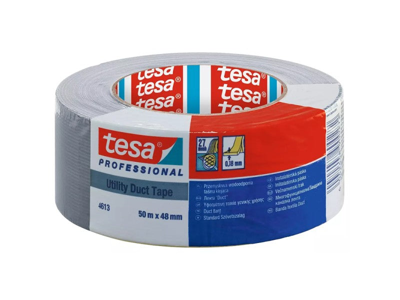 TESA SZÖVETSZALAG ERŐS EZÜST 50M : 48MM !!