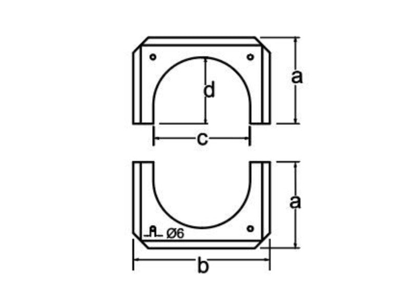 ALMEVA LIL TAKARÓLEMEZ KÉTRÉSZES 60/100 LIL-PPH/ACÉL FEH