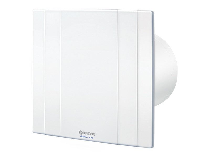 VENTS QUATRO 100 VENTILÁTOR BLAUBERG FALI ELSZÍVÓ GÖRDÜLŐCSAPÁGGYAL ÉS VISSZACSAPÓSZELEPPEL SZERE