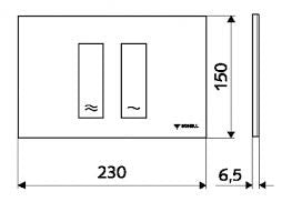 SCHELL WC NYOMÓLAP MONTUS TOWER MATT.KRÓM