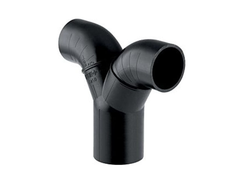 GEBERIT PE-HD 50/50 2X90° NADRÁGIDOM