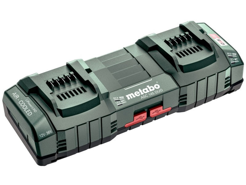 METABO GYORSTÖLTŐ, DUPLA, ASC 145 DUO, 12-36V, ”AIR COOLED”