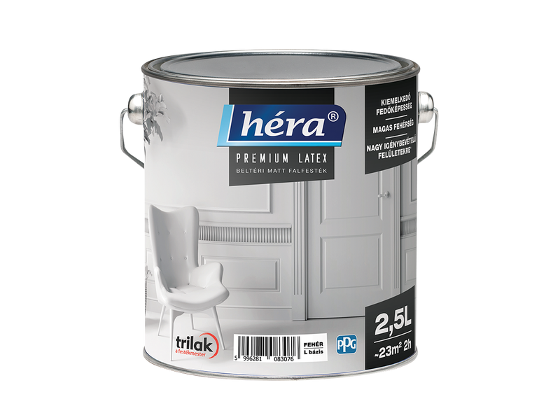 Héra Prémium Latex Matt beltéri falfesték