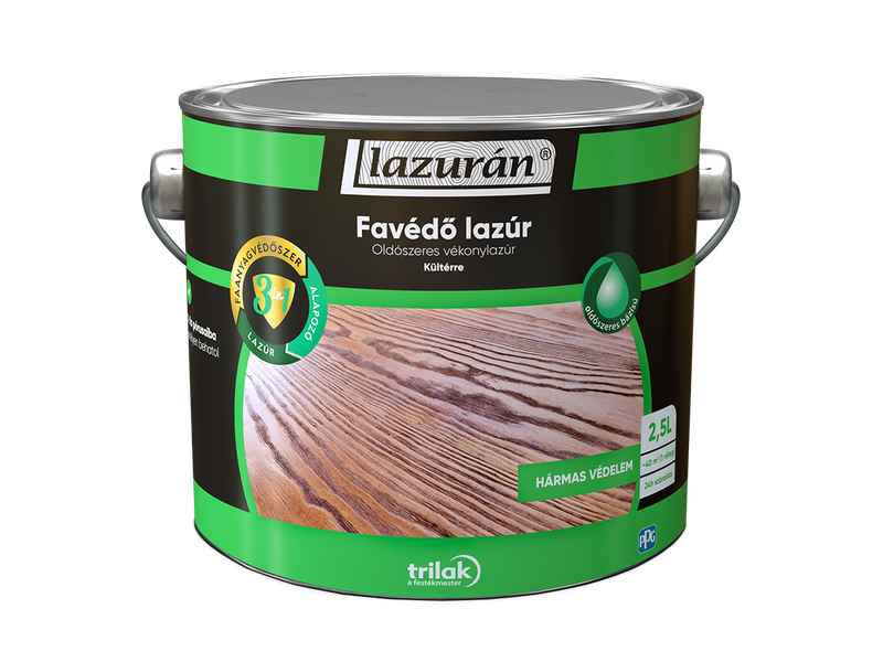 Lazurán Favédő lazúr 3in1