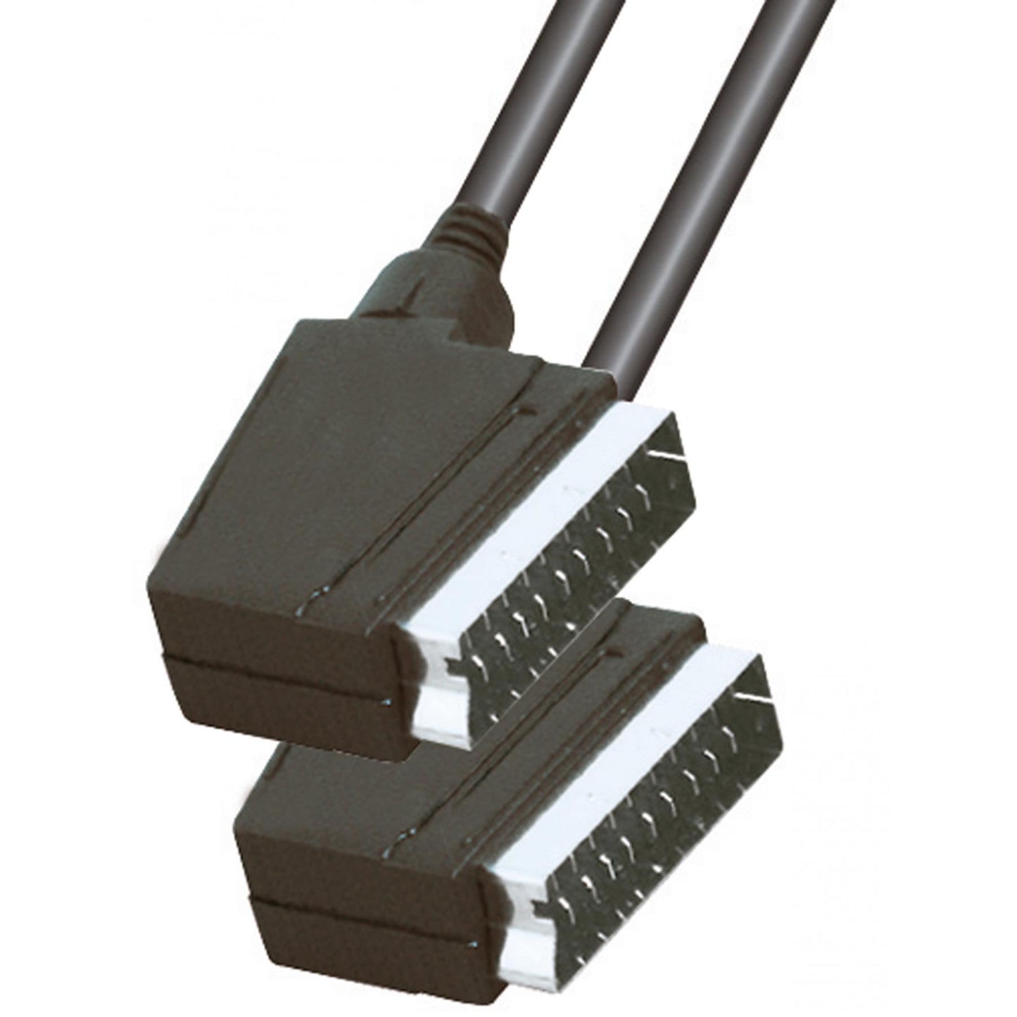 Home VC 3DX videókábel, 21 pólusú SCART dugó-21 pólusú SCART dugó, sztereó, 1,5m
