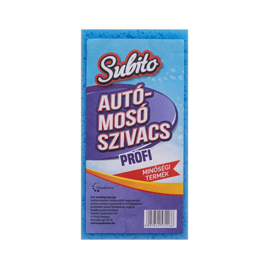 Autómosó szivacs 70x100x200mm Subito