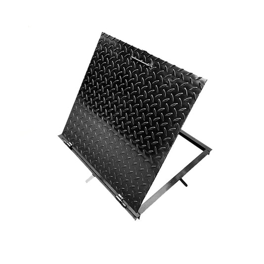 Aknafedlap 600x600mm 3mm matt zárható