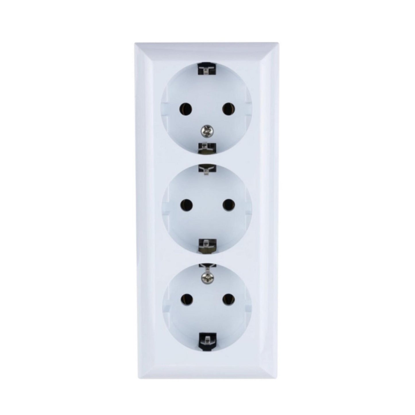 GAO 0312H Business Line IP20 3 férőhelyes földelt aljzat, 3 férőhelyes földelt csatlakozóaljzat, beltéri, 230 V~ / 50 Hz / 16 A, fehér