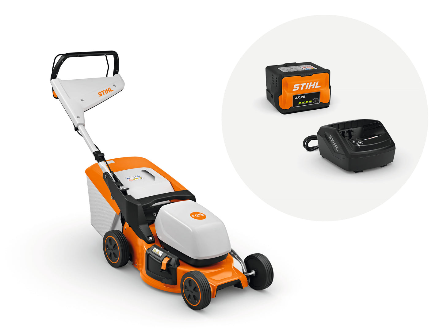 Stihl RMA 248 (AK 20 akkuval és AL 101 töltővel) - Fűnyíró
