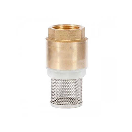 Lábszelep inox szűrővel műanyag tányérral 5/4" 55
