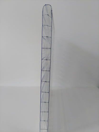 Üregkamrás polikarbonát lemez, 10 mm vastag, X-struktúra, víztiszta, UV2