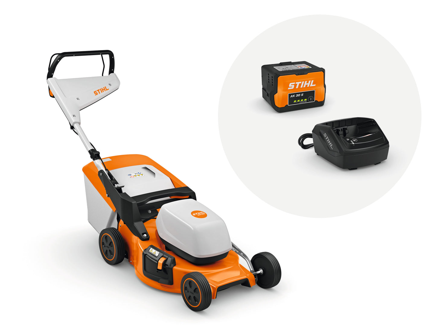 Stihl RMA 253 (AK 30 S akkuval és AL 101 töltővel) - Fűnyíró