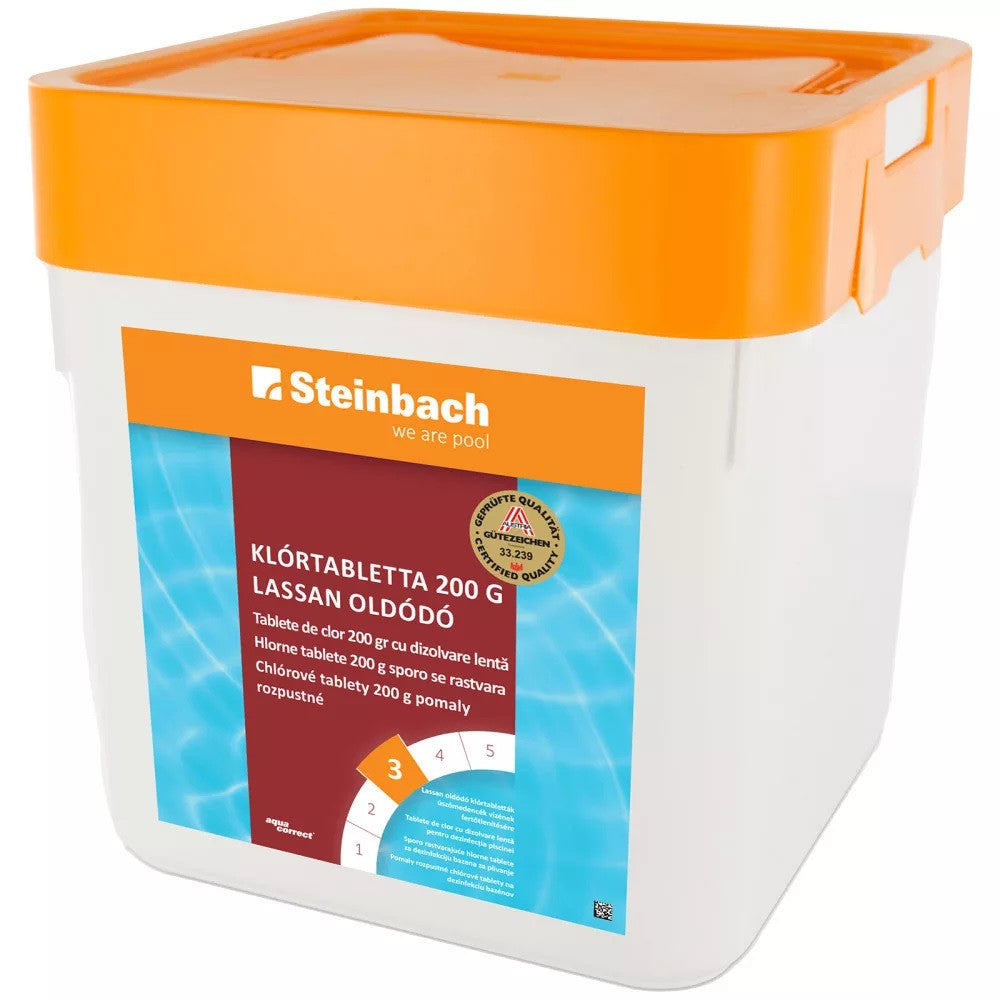 Aquacorrect Chloretabs (200 gr) 90 % 5kg, klórtabletta