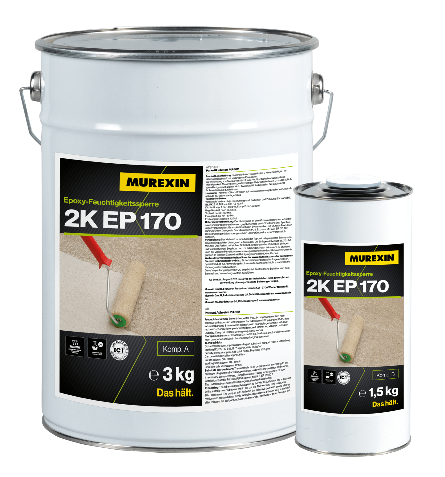 Murexin 2K EP 170 Nedvességzáró epoxigyanta